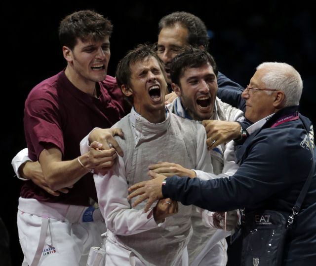 Οι «τρεις σωματοφύλακες» της Ιταλίας πήραν το χρυσό